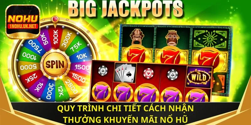 Quy trình chi tiết cách nhận thưởng khuyến mãi nổ hũ